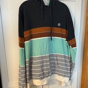 Billabong Multicolor Striped Men's Hoodie